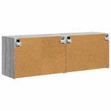 TV Wall Cabinet 2 pcs Grey Sonoma 59.5 x 31 x 40 cm 892342
