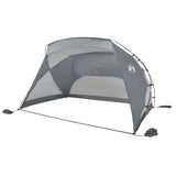 Beach Tent Grey 274x178x170/148 cm 185T Polyester 94405