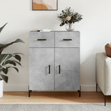 Sideboard Concrete Grey 69.5x34x90 cm Engineered Wood 827992