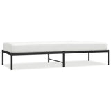 Metal Bed Frame without Mattress Black 80x200cm 350837