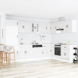 Kitchen Cabinet with Door Kalmar Glossy White 80 x 46 x 81.5 cm 3315003
