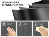 3 x 20L Pedal Bin, Steel Triple Kitchen Bin with Soft Close Lid, Removable Inner Buckets, T3398P377539