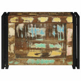 Storage Box Brown and Black 60 x 40 x 41 cm Reclaimed Wood 4016752