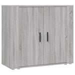 ZNTS Sideboard Grey Sonoma 80x33x70 cm Engineered Wood 816566