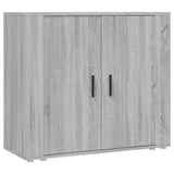 ZNTS Sideboard Grey Sonoma 80x33x70 cm Engineered Wood 816566