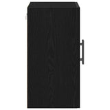 Wall Cabinet 60 x 31.5 x 60 cm Engineered Wood Black Oak 862949