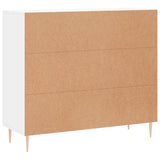 Sideboard White 90x34x80 cm Engineered Wood 828092