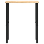 Workbench 80x60x cm Solid Wood Oak 3309694