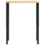 Workbench 80x60x cm Solid Wood Oak 3309694