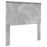 Bed Frame with Drawer Concrete Grey 100 x 200 cm Engineer Wood 3411148