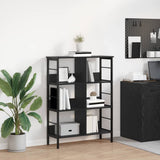 Bookshelf Black Oak 82 x 32 x 112 cm Engineered Wood 883988