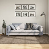 Rug ISTAN High Pile Shiny Look Grey 160x230 cm 375678