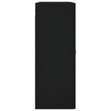 Wall Mounted Cabinet Black 69.5x34x90 cm 828453