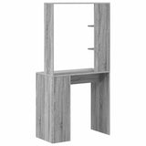 Desk Grey Sonoma 78.5 x 37 x 154.5 cm Engineered Wood 869343