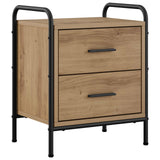Bedside Cabinet Artisan Oak 40 x 30 x 50 cm Engineered Wood 8013492
