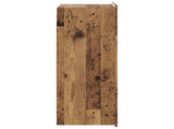 Wall-Mounted Cabinet Old Wood 66 x 34.5 x 92 cm Engineered Wood 898233
