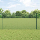 Fence and Post Green 1.2 x 10 m Steel 3336448