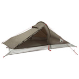 Backpacking Tent Brown and Grey 2-Person 42019369