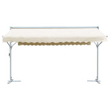 Free Standing Awning 500x300 cm Cream 145883