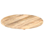 Table Top Solid Mango Wood Round 15-16 mm 80 cm 286003
