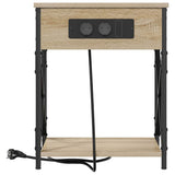 Bedside Cabinet Sonoma Oak 41 x 31 x 51 cm Engineered Wood 859507