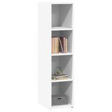 Highboard White 30x41x124 cm Engineered Wood 846376