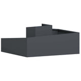 Garden Planter Anthracite 100 x 100 x 50 cm Cold-rolled Steel 873587