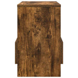 Magazine Rack 2 pcs Smoked Oak 35 x 30 x 45 cm 890977