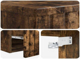 Bathroom Furniture Set Smoked Oak Engineered Wood 3404305