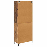 Highboard Old Wood 69.5 x 34 x 180 cm Engineered Wood 3415705
