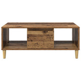 Coffee Table Old Wood 90 x 50 x 26.5 cm Engineered Wood 881165