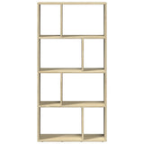 Bookcase Sonoma Oak 60x20x120.5 cm Engineered Wood 858149