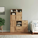 Side Cabinets 5 pcs "ODDA" 40x24x79 cm Solid Wood Pine 3365356