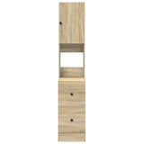 Kitchen Cabinet Beige 35 x 50 x 180 cm Engineered Wood 871372
