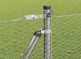 Welded Wire Fence with Concrete Base 25 x 1.4 m 3353807