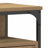 Bathroom Sink Cabinet with Storage Artisan oak 80 x 30 x 60 cm 862236