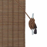 Roller Blind Brown 120 x 220 cm Bamboo 42006921