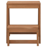 Foldable Step Stool Solid Firwood 315299