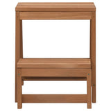 Foldable Step Stool Solid Firwood 315299