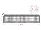 Gabion with 5 mm Wire and 5x5 cm Mesh 200x100x50 cm 3464326