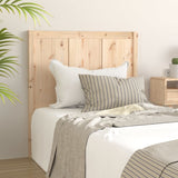 Bed Headboard 105.5x4x100 cm Solid Pine Wood 818075
