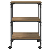 Printer Stand Artisan Oak 50 x 41 x 75 cm Engineered Wood 882999