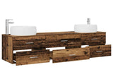 Bathroom Furniture Set 3 pcs Old Wood 49.5 x 44.5 x 66 cm 3405921