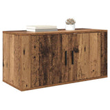 Wall Mounted TV Cabinet Wall-mounted Old Wood 80 x 34.5 x 40 cm 881150