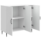 Sideboard White 89 x 34.5 x 80 cm Engineered Wood 894875