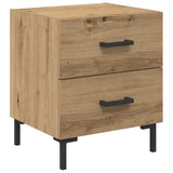 Bedside Cabinet with Drawer 2 pcs Artisan Oak 40 x 35 x 47.5 cm 882016