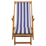 Folding Sun Lounger 2 pcs 3 Position Solid Eucalyptus Wood 3407828