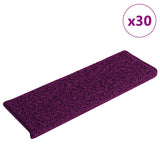 Stair Mats 30 pcs 65x21x4 cm Pink Rectangular Edge 3365835