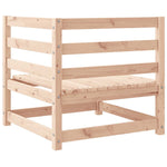 Garden Corner Sofas 2 pcs Solid Wood Pine 805675