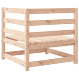 Garden Corner Sofas 2 pcs Solid Wood Pine 805675